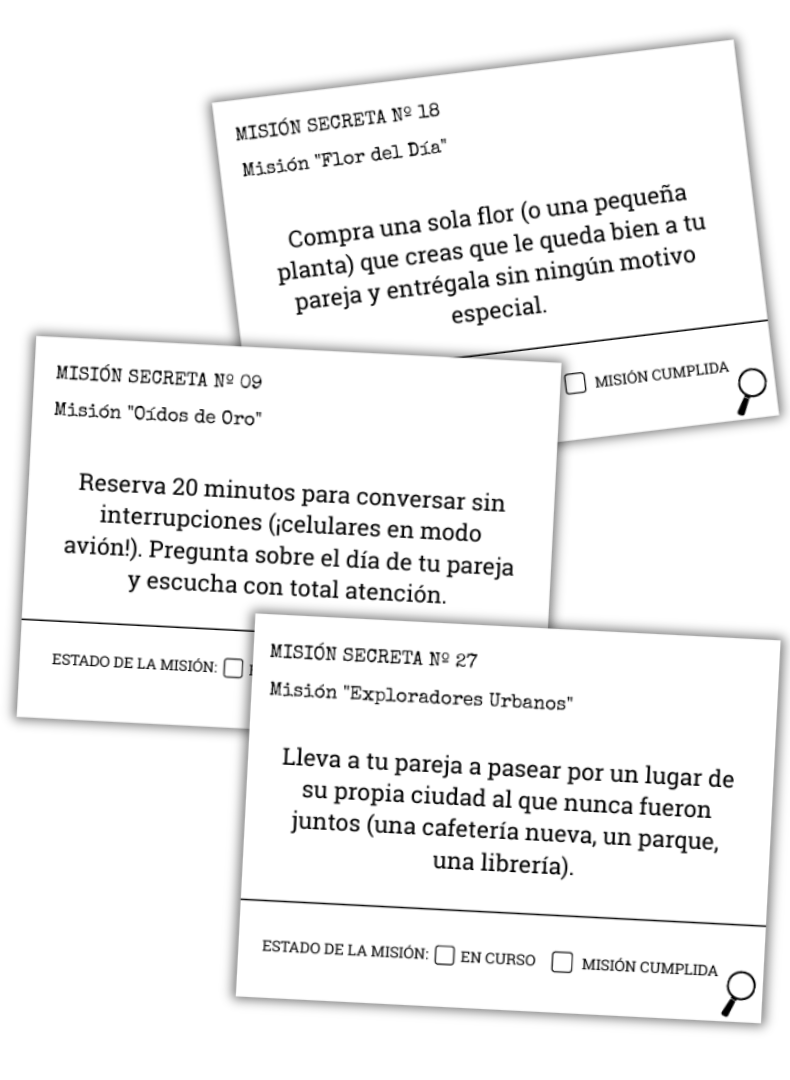 Las 60 cartas de misión del Diario de Misiones